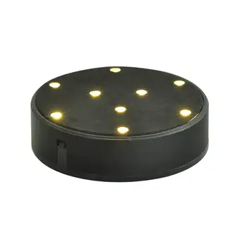 10 cm Pod Vazo LED Luči 9pcs Led 3aa Baterija Upravlja Super Svetla Centerpeice Naglas Razsvetljave