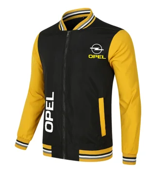 2023 Nov avto Opel logotip modni Veter Suknjič, Jakna Mobike Jahanje Windbreaker Sweatshirts Dirke zadrgo Plašč 0