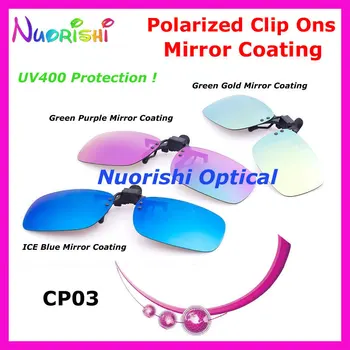 20pcs Pisane Zrcalne Prevleke Polarizirana, Posnetek s TAC Objektiv z UV400 Brezplačna Dostava CP03