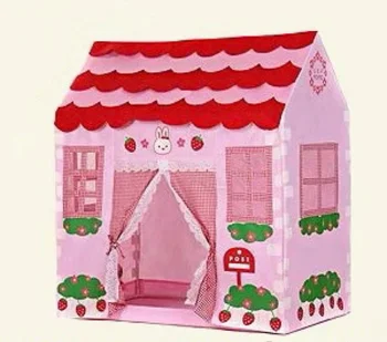 akitoo Otrok krpo šotor Princ Princesa igra grad igra hiša yurt Zunanja notranja plazil zložljiva igrača