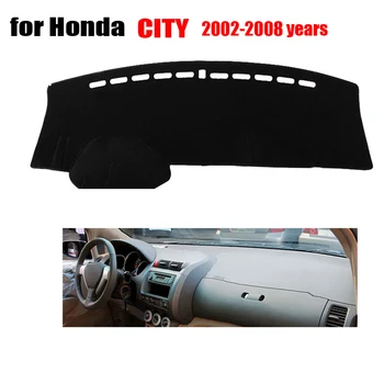 avto armaturne plošče ovitki Za Honda staro MESTO 2002-2008 let levi strani pogona dash mat zajema Auto nadzorni plošči zaščitnik dodatki