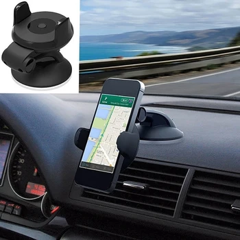 Avto Nosilec za Telefon, Stojala Vrtljiva Podpirajo Mobilno 360-Stopinjski Gori nadzorni Plošči GPS Navigacija Nosilec za Telefon