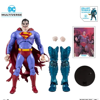 Bandai D-C Stripi Supermans, Model Premično Neusmiljeno Okuženih Supermans, Figuric Igrače, Risanke Lutka Zbirke Otrok Darilo