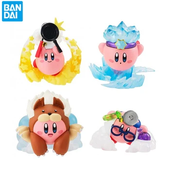 Bandai Resnično Kirby Gashapon Kirby Kopijo Sposobnost Zbiranja Slika Igrače Cute Anime figuric Igrače za Otroke Darila za Rojstni dan