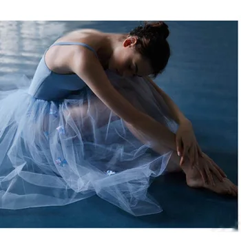 Brezplačna Dostava po Meri Narejene Balet Mehko Obleke Enem Kosu,Odrasle ali Otroke, Pravljice Balet Ples Kostume Balett Obleko Dekle 1
