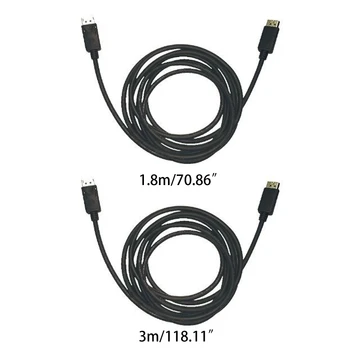 DisplayPort 1.2 Kabla 1.8 M 1080P HDR Display Port Kabel za Prenosni RAČUNALNIK TV Display Port 1.2 DP v DP Connectoing