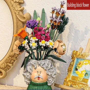 Doma dekor sodobne Simulirani cvet art okraski Sestavljanje gradnikov cvetlični aranžma Dnevna soba namizno dekoracijo