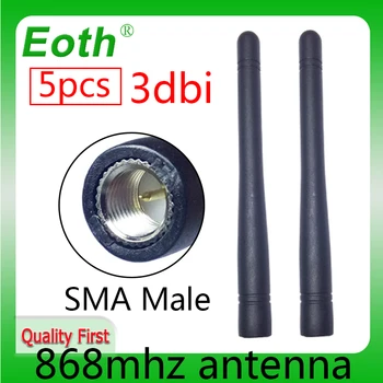 EOTH 5pcs 868mhz antena 3dbi sma moški 915mhz lora antene pbx is modul lorawan signal sprejemnik antena visok dobiček