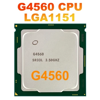 G4560 CPU Procesor 3MB 3.50 Ghz LGA1151 Dual Core Desktop PC CPU Za B250 B250C Rudarstvo Matično ploščo Za videoposnetke boste potrebovali Pentium