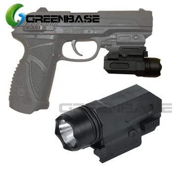 Greenbase Taktično Svetilko Mikro QD Kompakten Glock Airsoft Pištolo Svetlobe, Glock 17 18 C 19 22 Orožje Svetilka na Prostem Lov
