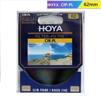 HOYA CPL Filter 62mm Krožne Polarizirajočega CIR-PL SLIM CPL Polarizer Zaščitni Filter za Objektiv Nikon Canon Sony Objektiv Kamere