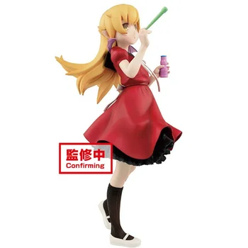 Kizumonogatari Oshino Shinobu udarec mehurčki 20 cm PVC Dejanje Slika Anime Slika Model Igrače Slika Zbirka Lutka Darilo 1