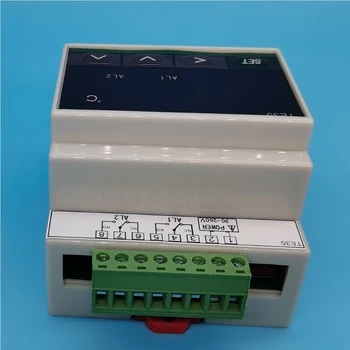 LED Digitalni Temperaturni Regulator AC90~260V Termostat z 2 Način Rele Izhod 0.4-palčni LED Dispaly Strokovno 3