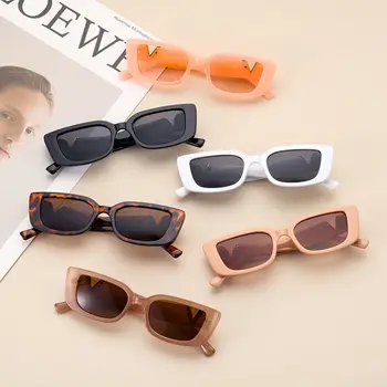 Luksuzni Retro s Kovinskimi Tečaji UV400 Zaščito sončna Očala za Ženske Jelly sončna Očala Mačka Oči Okvir V Očala za Sonce Lepo