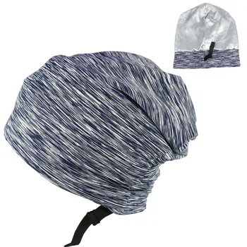 Modal Elastično Bombažne Kritje Skp Obložene S Saten Dvojno Plast Nightcap, Headscarf Skp, Kemoterapijo Skp