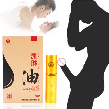 Nov izdelek Kailin olje, da poveča spolno zmožnost, moški yin in afrodiziak spray leseni škatli je 10 ML odraslih par seks igrače