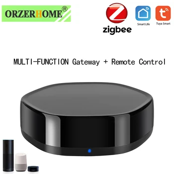 ORZERHOME Tuya Prehod Smart ZigBee3.0 Bluetooth Multi-Mode WiFi Brezžični IR Daljinski upravljalnik Pametni Dom Očesa Most Središče Za Alexa