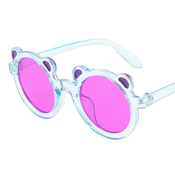 Otroci Nosijo Obliko, Okrogla Sončna Očala Risanka Otrok Srčkan Fantje Dekleta Vintage Sončna Očala Klasičnih Baby Fantje Dekleta Očala Očala