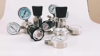 Posamezni stopnji 500 psi tlaka regulator z eno merilnik za posebne plina 1