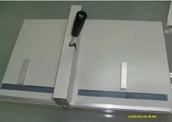 Priročnik gubanje papirja stroj papir foto kartica 525mm , ročno točkovanje pralni 20.6