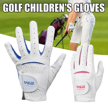 Profesionalni Golf Otrok Športne Rokavice Fantje Dekleta Jagnječje Mehko Dihanje Usnja Rokavice SUB Prodaje