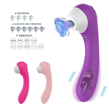 Sex Shop Dildo, Vibrator za Ženske Nastavek za Stimulacijo Klitorisa Silikonski Ustni Blowjob Sesanju Vibrator Jezika Lizanje Seks Igrače