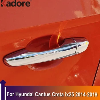 Za Hyundai Cantus Creta ix25 2014 2015 2016 2017 2018 2019 Chrome Vrat Ročaj Kritje Okraskov Avto Styling Zunanjosti Dodatki