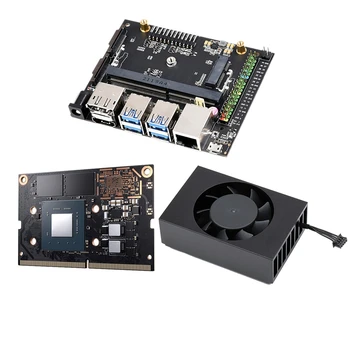 Za Jetson Nano 4GB Developer Kit AI Umetna Inteligenca Razvoj Odbor DIY Modul Z Hladilni Ventilator+16 GB EMMC