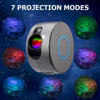 Zvezdnato Nebo Projektor Galaxy Projektor Bluetooth, USB Predvajalnik Glasbe Za Spalnico Doma Dekor Romantično Galaxy Svetlobe Star Projektor 1